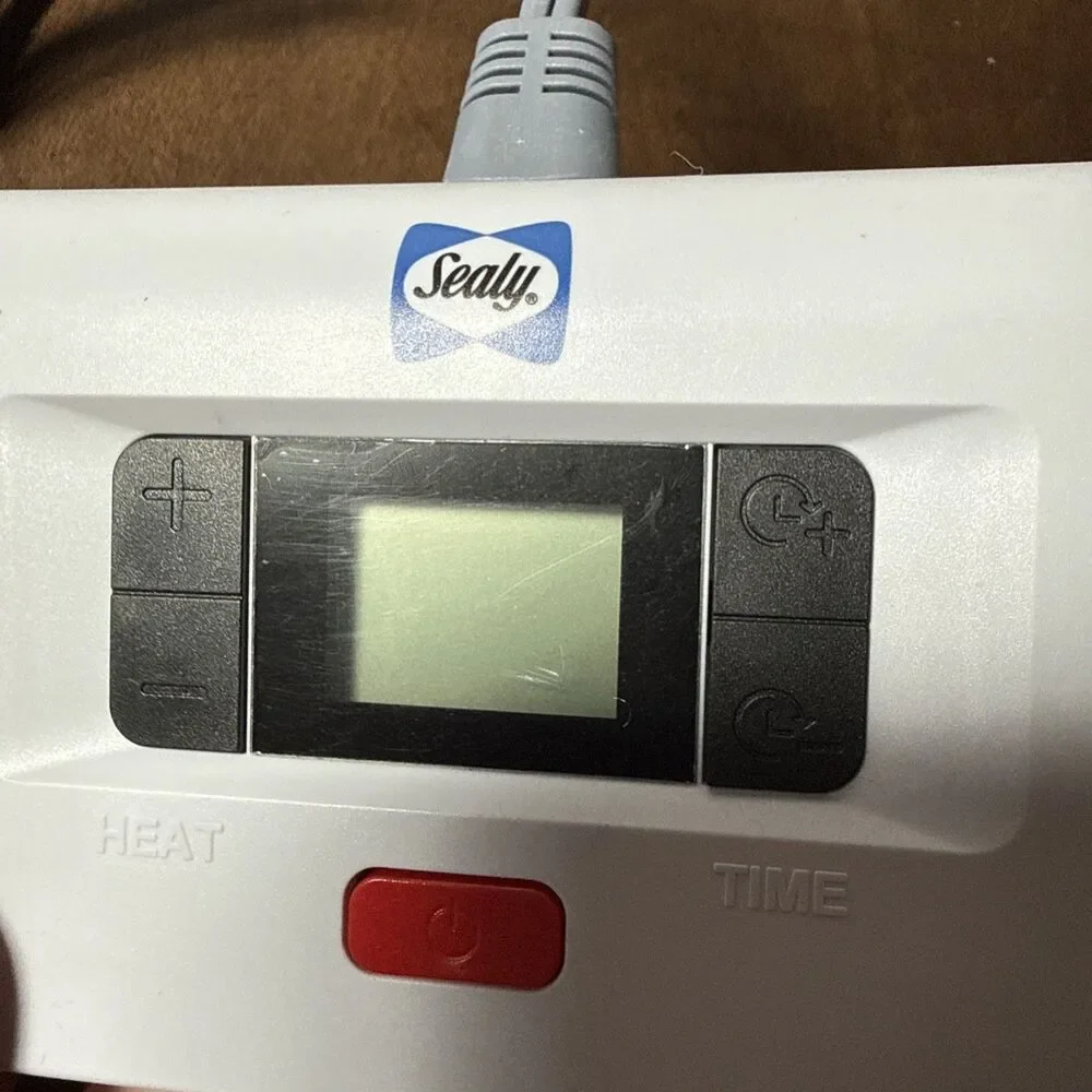 Sealy Heated Mattress Pad Blanket Control KTHM-ATCN-Q Replacement White Gray New